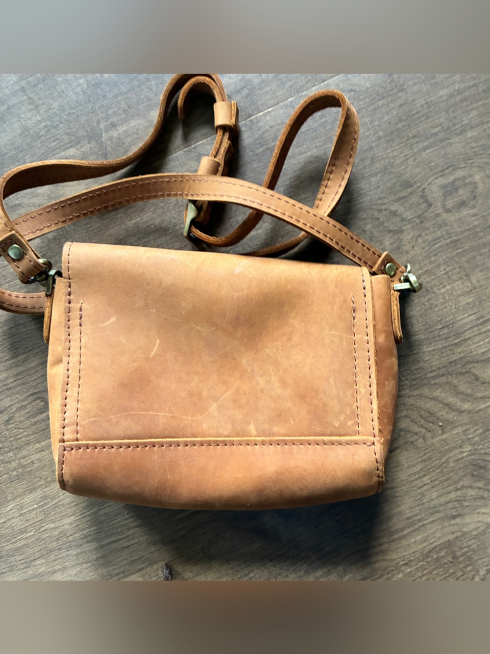 Portland Leather Goods Mini Metro Crossbody Bag In Dakota - Picture 10 of 10